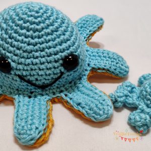 Mood octopus blauw